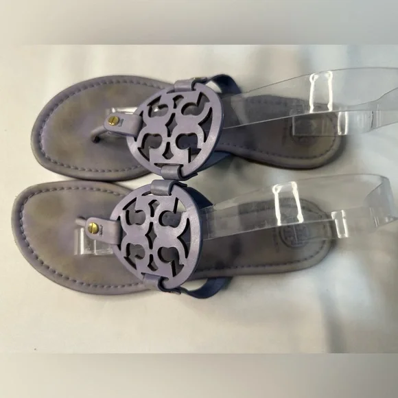 Tory Burch Miller Blue Sandals | Size 9 - Picture 3 of 9
